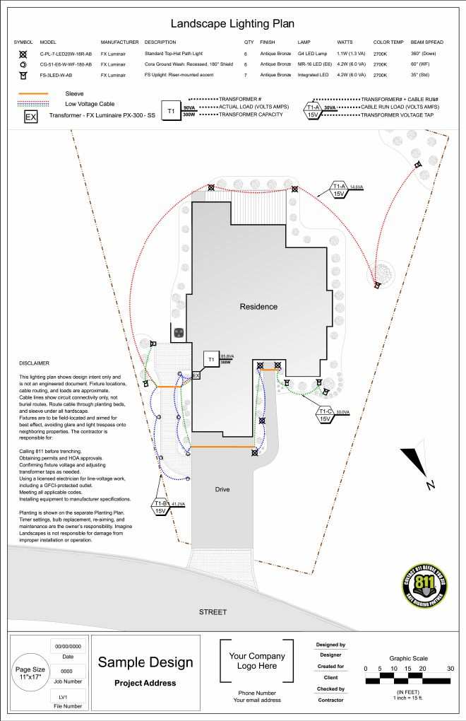 Pg 5 · Lighting plan